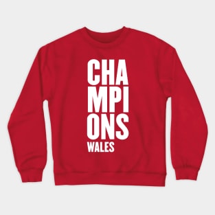 Wales Six Nations Rugby Union Champions Crewneck Sweatshirt